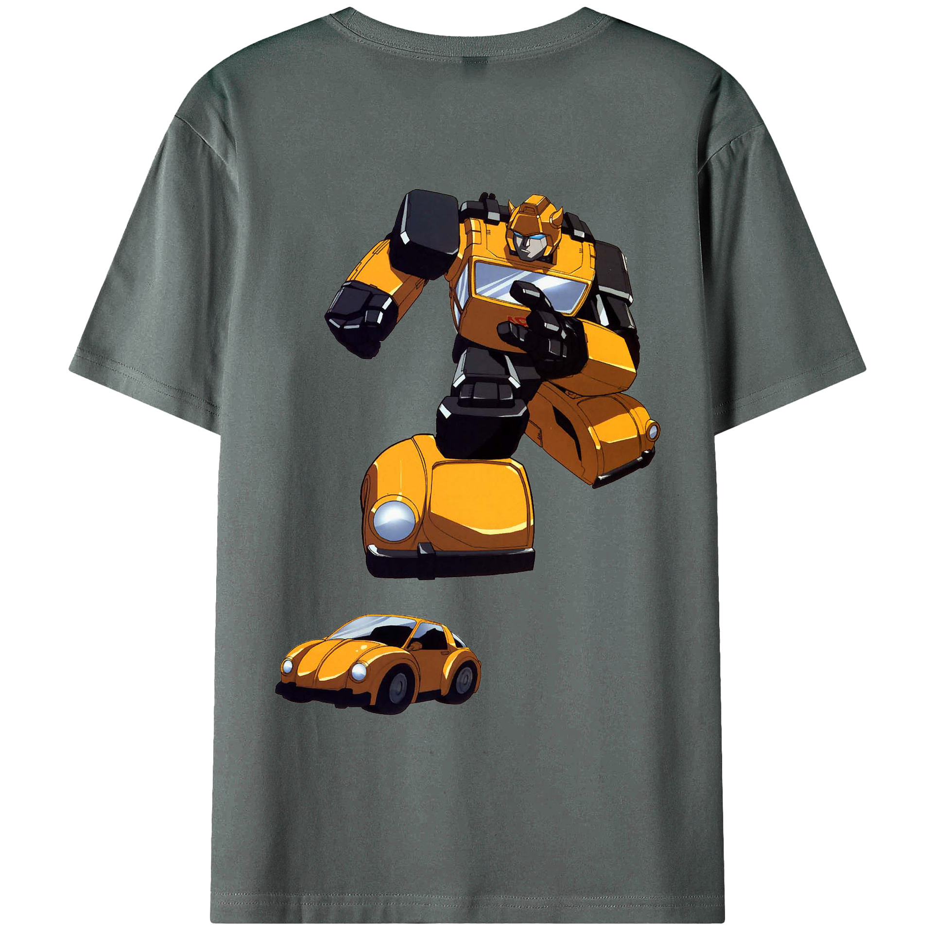 （画像用）  綿100％ メンズ半袖Tシャツ（バックプリント） 通気性